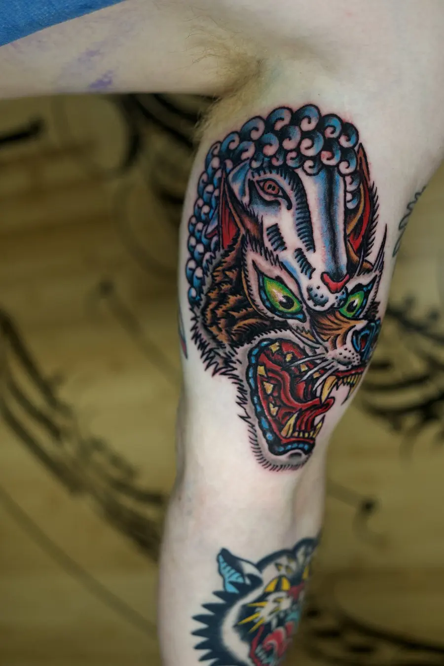 Japanese traditional tattoo by Clayton Parnell, West Palm Beach
