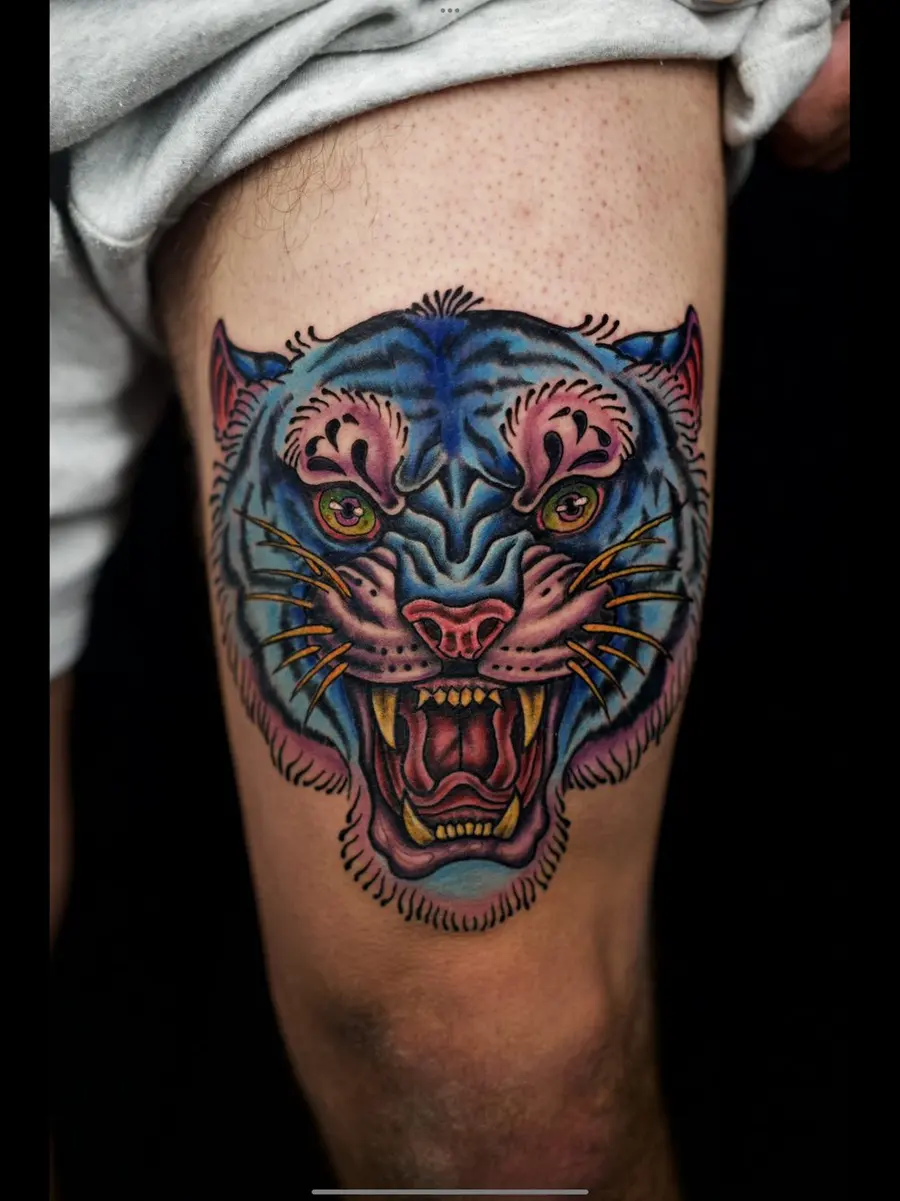 Japanese traditional tattoo by Clayton Parnell, West Palm Beach
