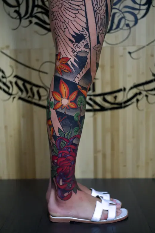 Tattoo by Clayton Parnell, West Palm Beach, Florida