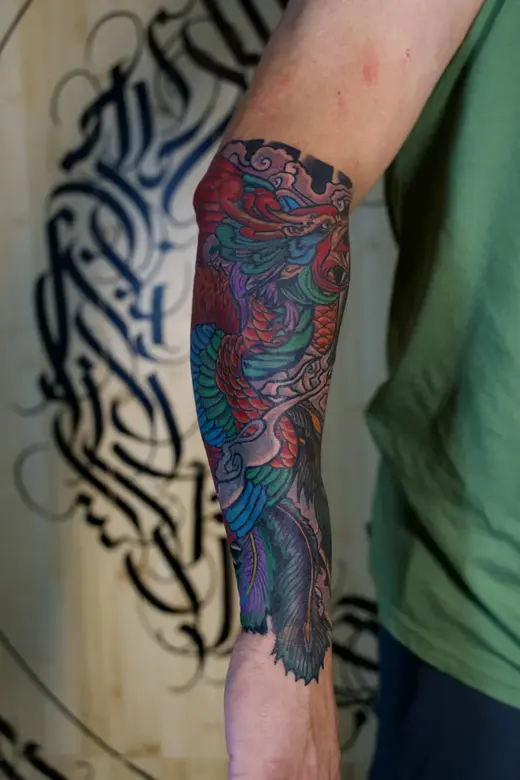 Tattoo by Clayton Parnell, West Palm Beach, Florida