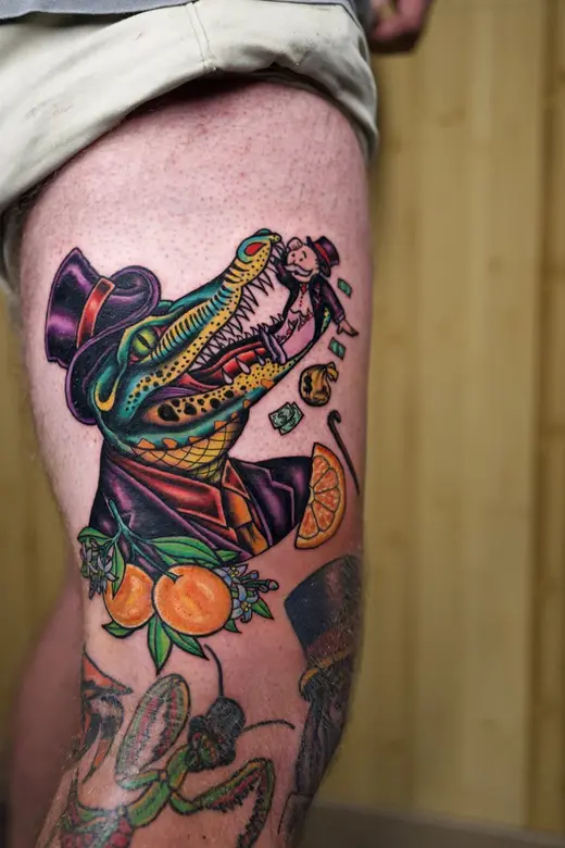 Tattoo by Clayton Parnell, West Palm Beach, Florida
